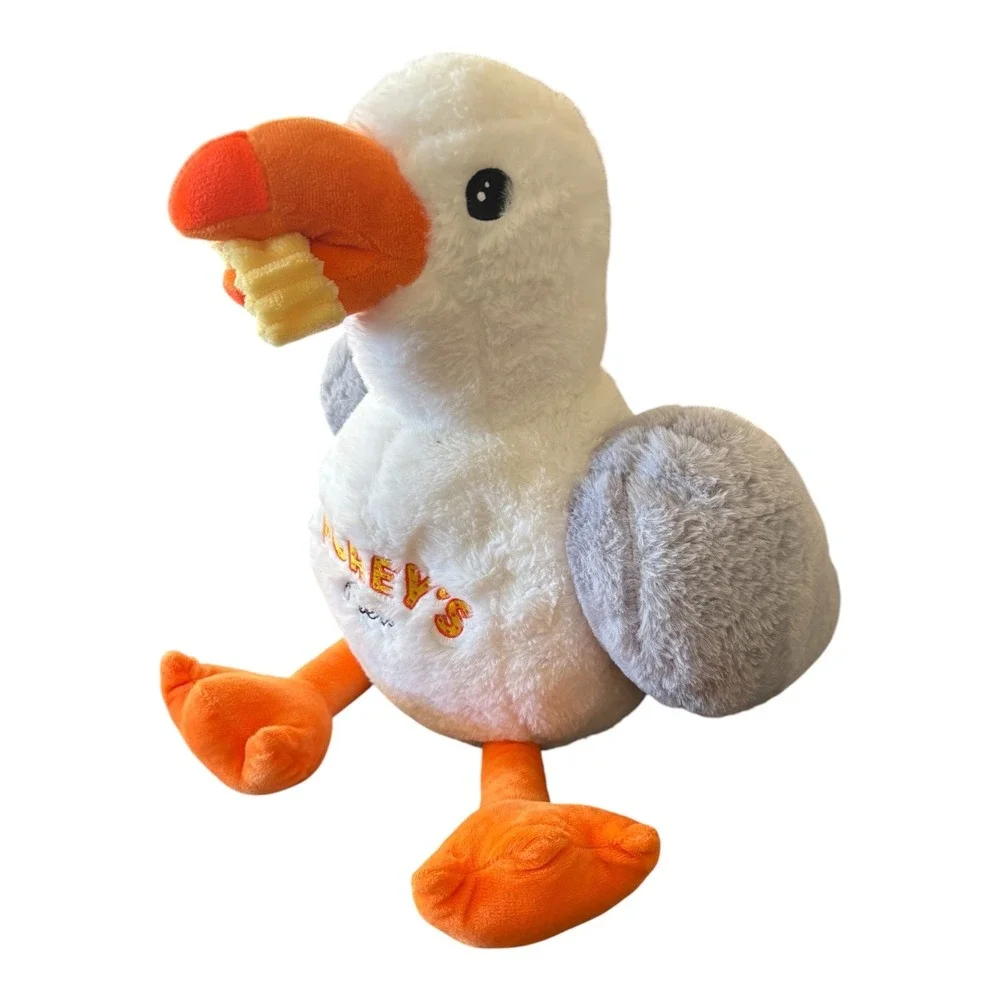 Fiesta Moreys Piers Seagull Plush Stuffed Animal with French Fry Wildwood NJ NWT
